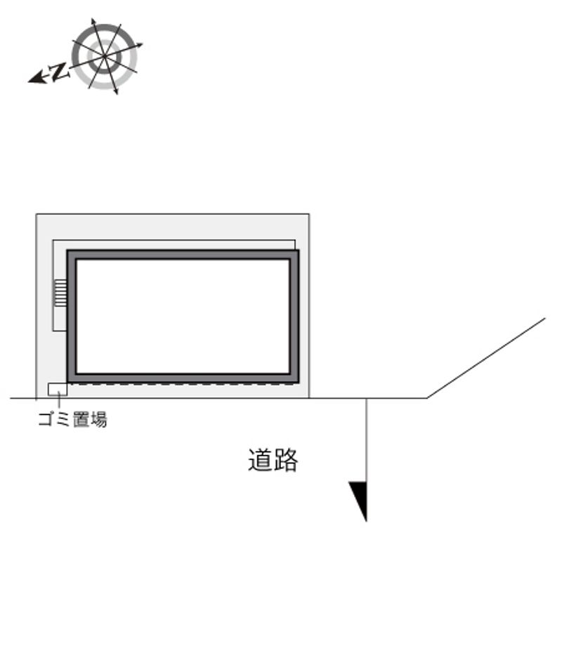 レオパレスレコルト 配置図