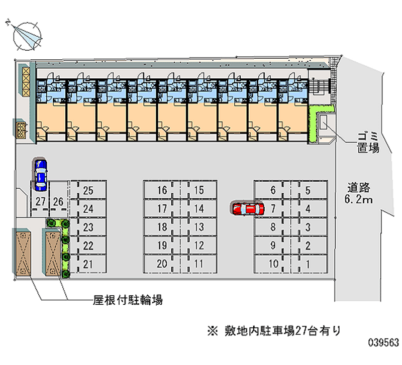 39563 Monthly parking lot