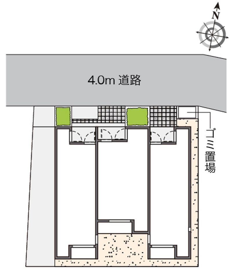レオネクストＴｓｕｊｉ 配置図