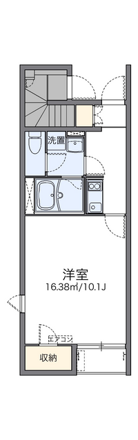 レオネクスト桜弐番館 間取り図