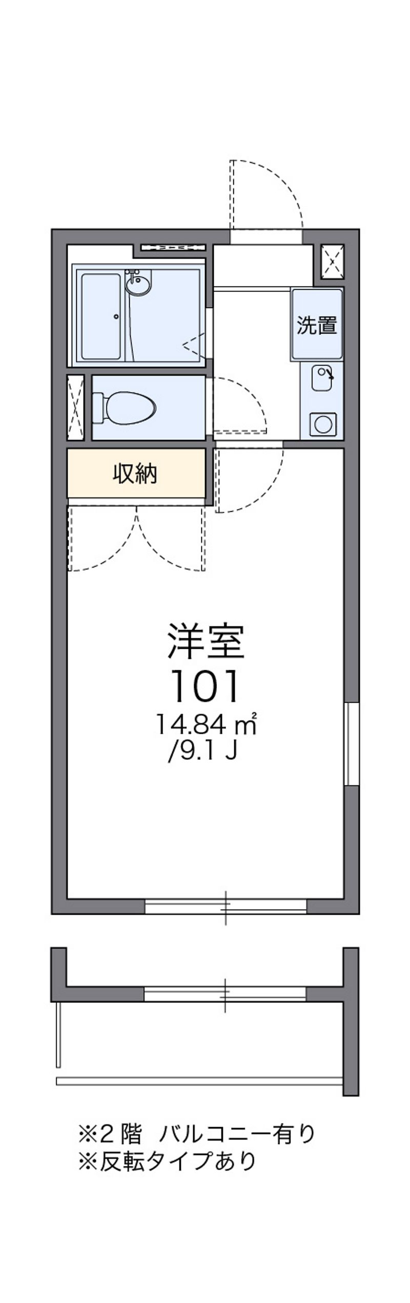 レオパレスＧＲＡＮＤ　ＣＨＡＲＩＯＴ 間取図