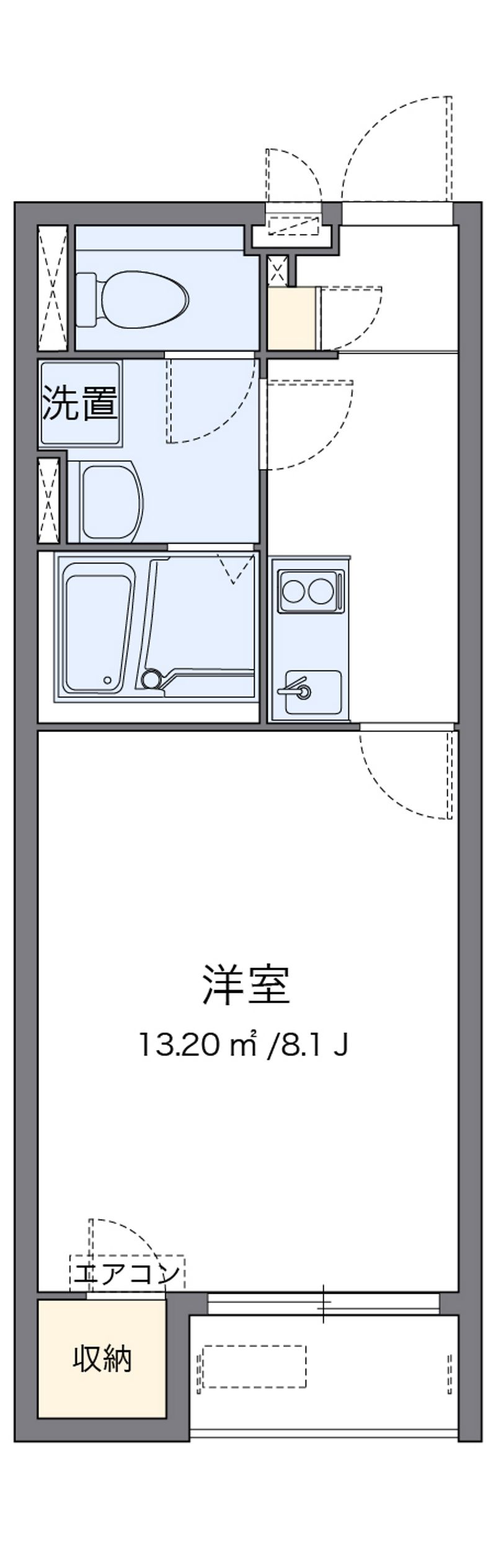 クレイノもみじⅤ 間取図