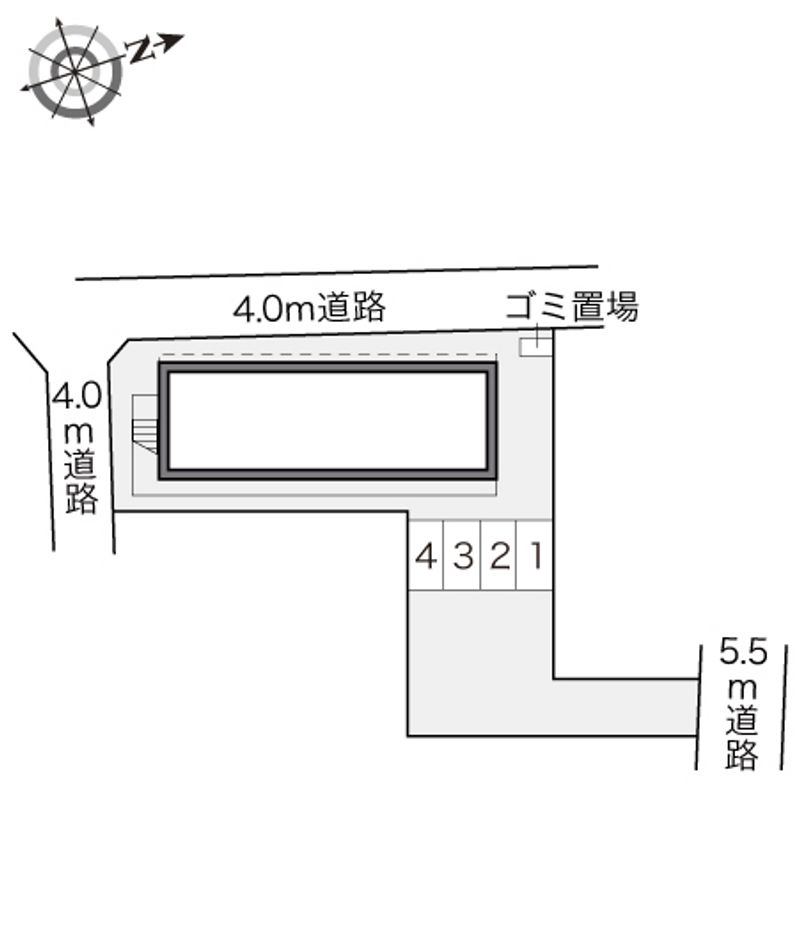 レオパレススリーフォー 配置図