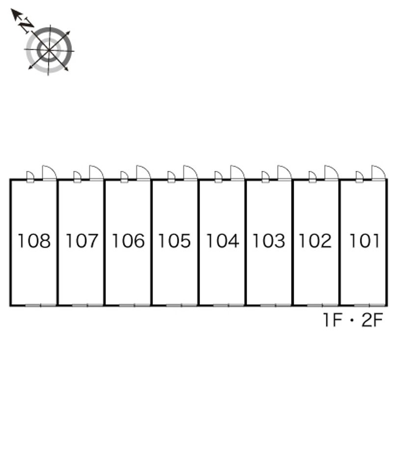 leopalace Emu Esu Kei Floor plan layout diagram