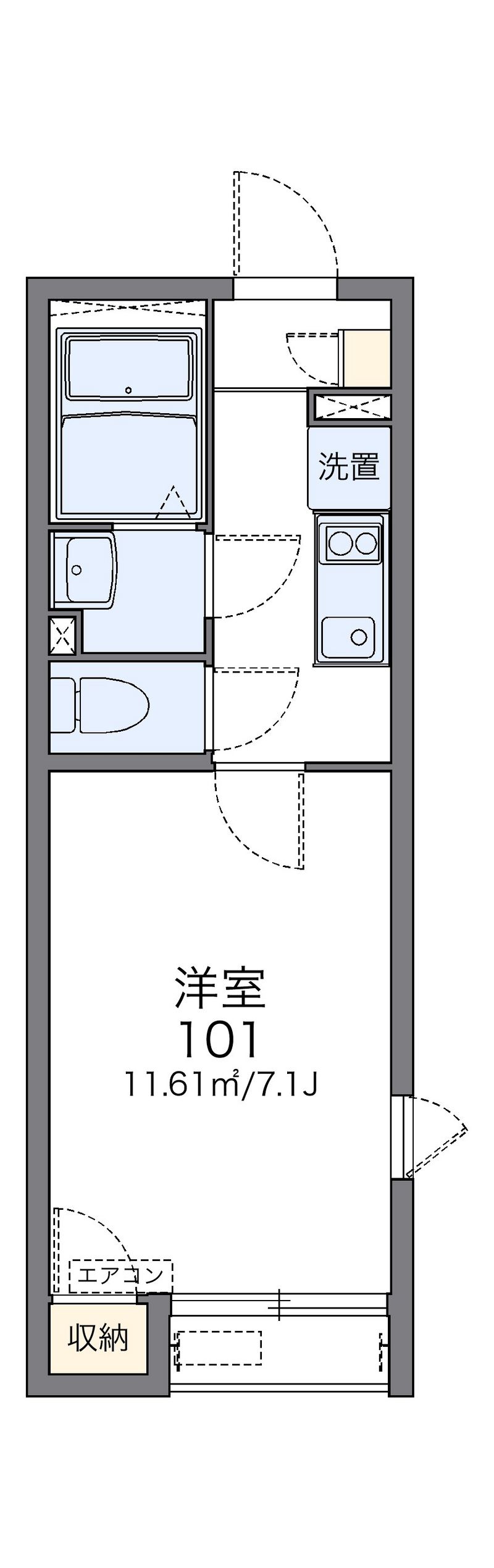 レオネクスト稀匠Ⅱ 間取図