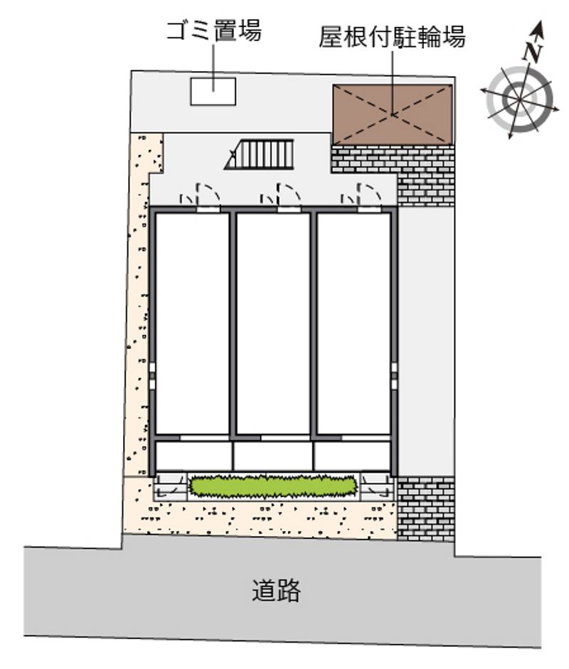 クレイノルノン 配置図
