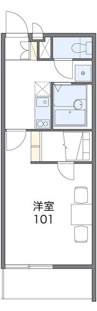 レオパレスサンレイクハーモニー 間取り図