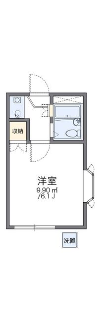レオパレス芝町 間取図