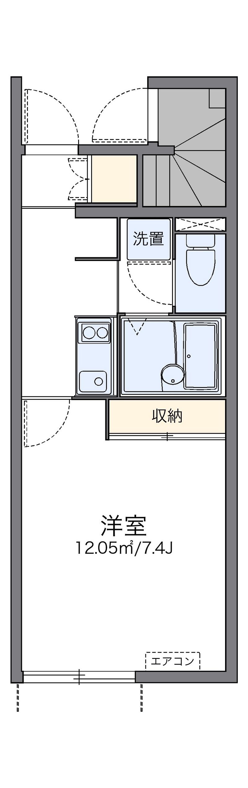 レオネクストエスペランサⅡ 間取図