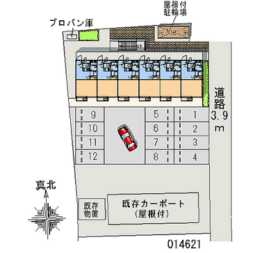 14621 Monthly parking lot