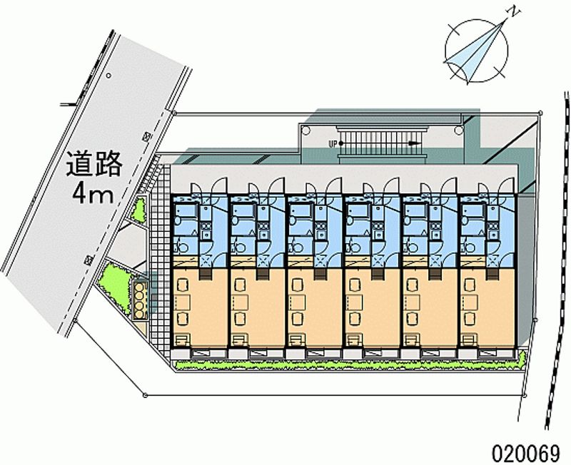 レオパレスヒライⅢ 月極駐車場