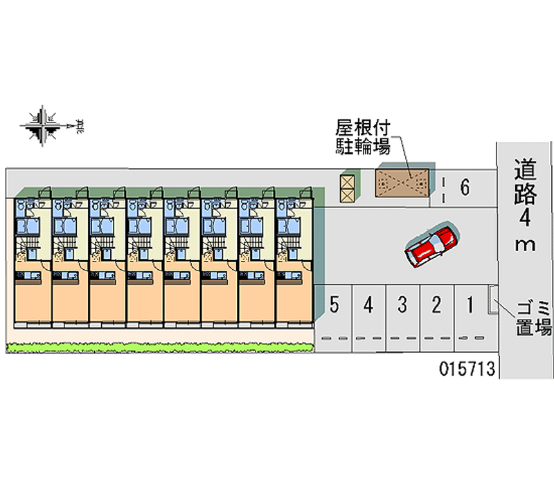 15713月租停車場