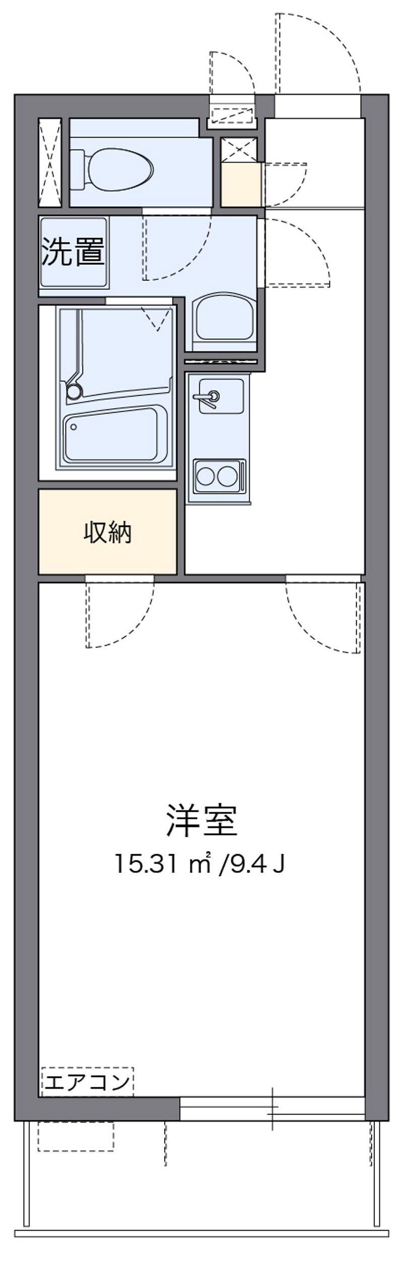 クレイノシャンティ浦和 間取図