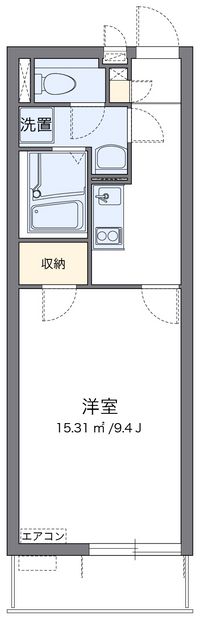 クレイノシャンティ浦和 間取り図