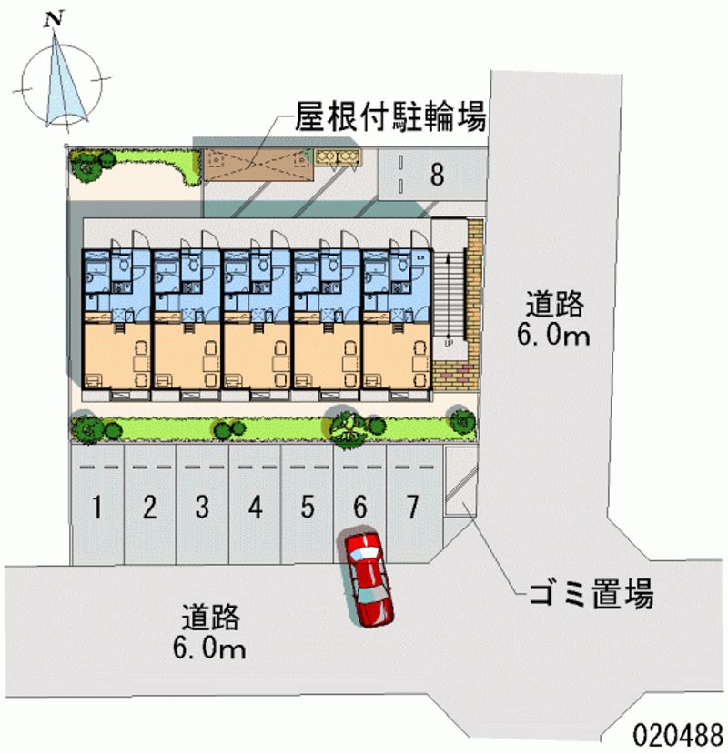 レオパレスネット 月極駐車場