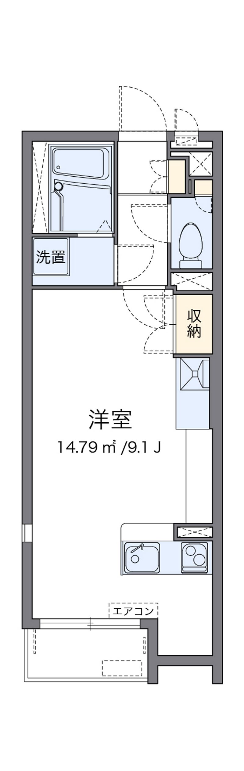 ミランダグランエスポワール 間取図