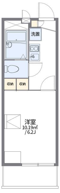 レオパレスＭ２ 間取り図