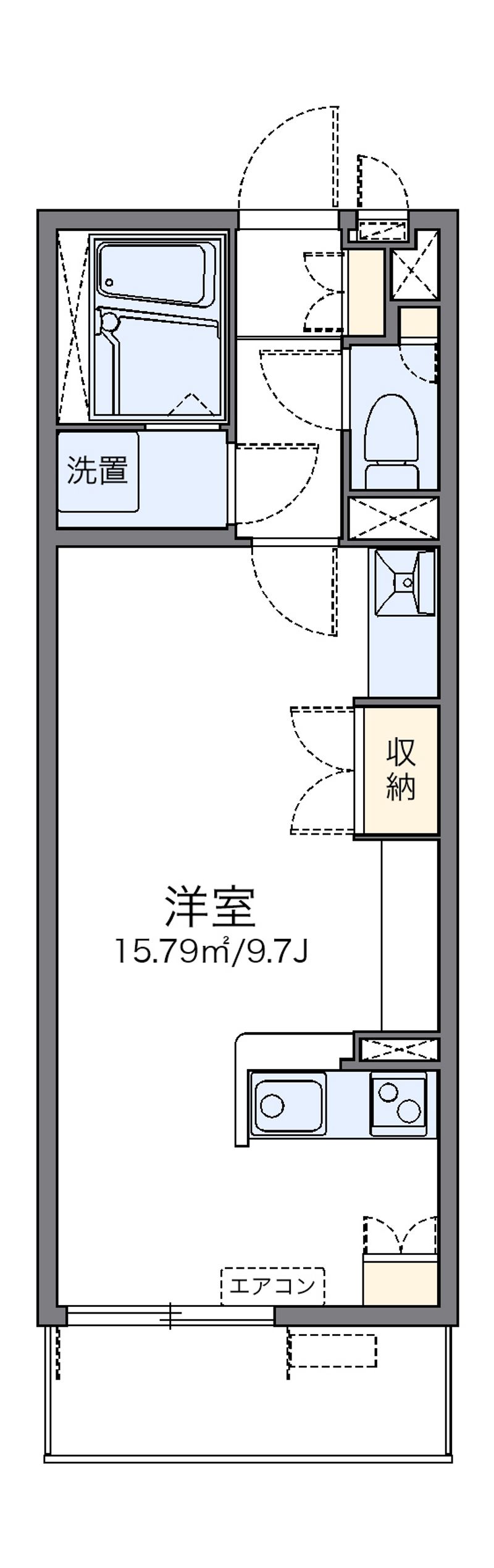 レオネクストメイトユウコウ 間取図