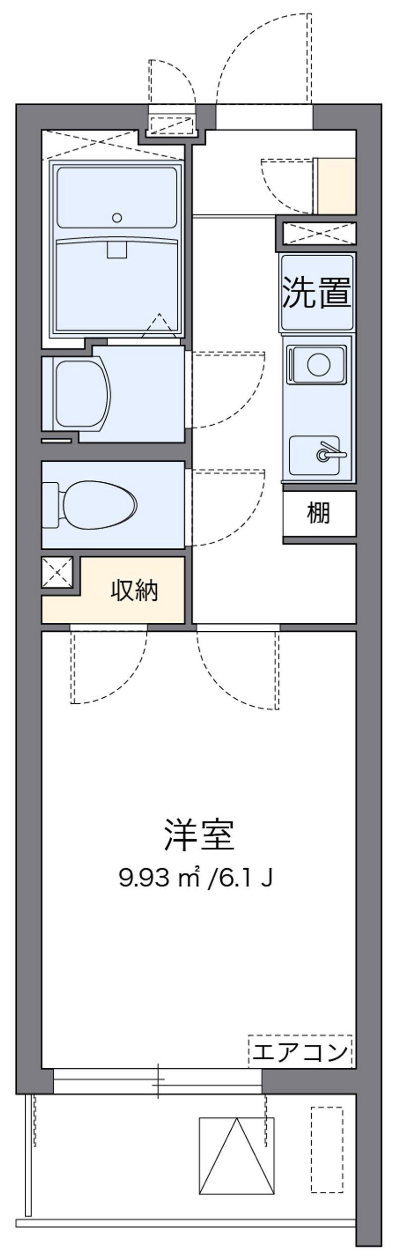 ヴィアロ大田中央レジデンス 間取り