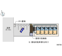 40768 Monthly parking lot