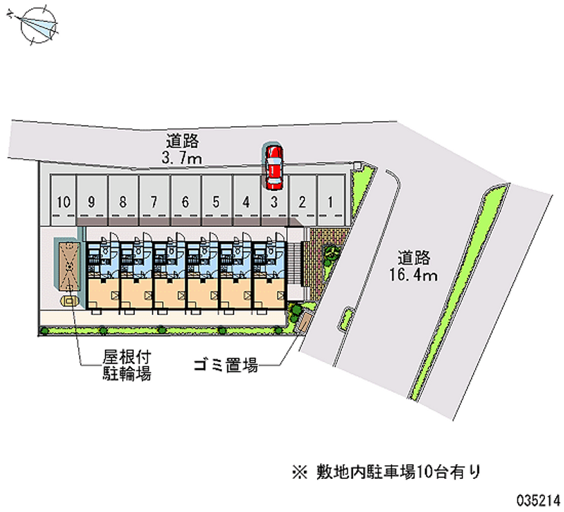 35214 Monthly parking lot