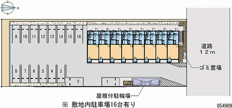 54909 Monthly parking lot