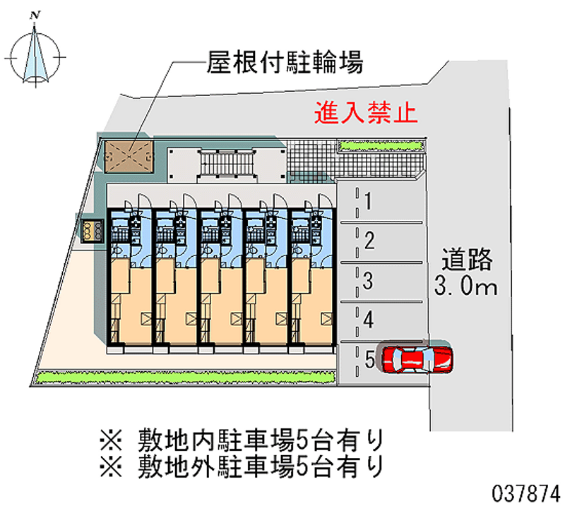 レオパレスコンフォート吉良 月極駐車場