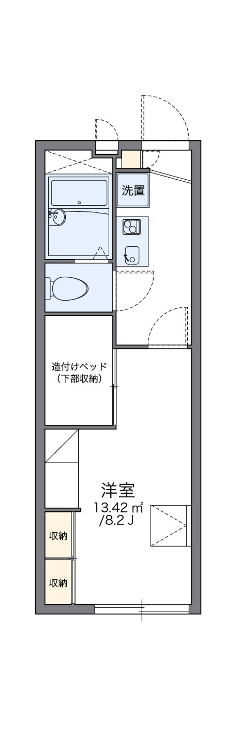 レオパレスソフィア大泉 間取図