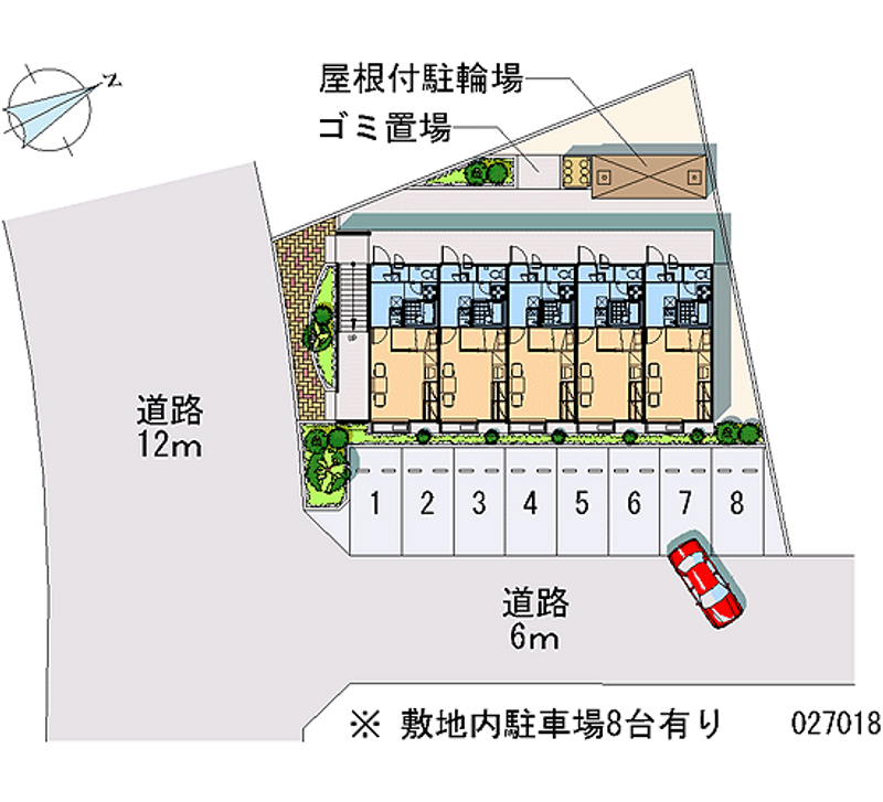 レオパレスＡ＆ＫⅡ 月極駐車場