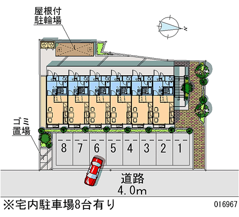 16967月租停車場