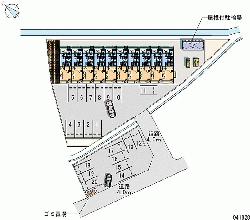 レオネクストクレスト 月極駐車場