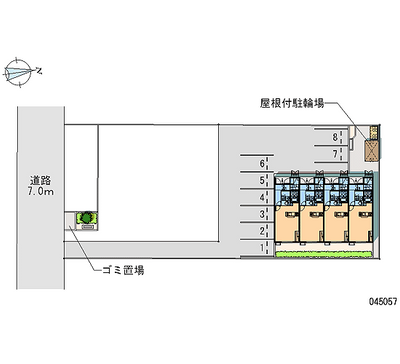 45057 Monthly parking lot