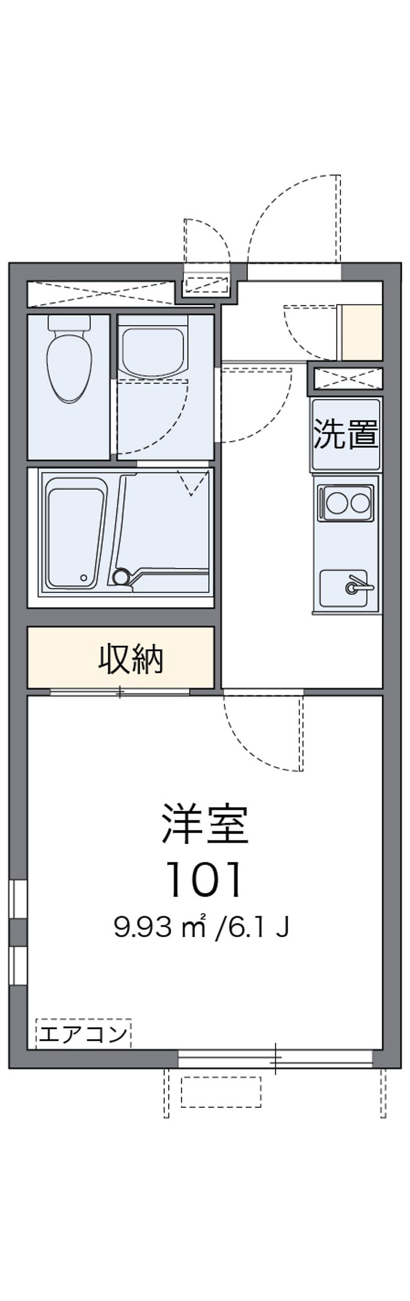 クレイノフレンズライト 間取図