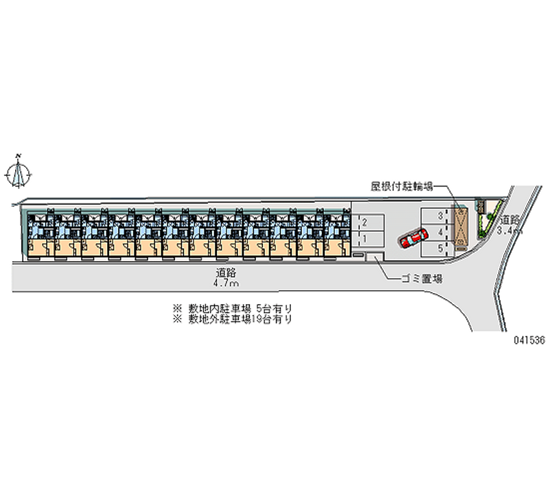 41536月租停車場