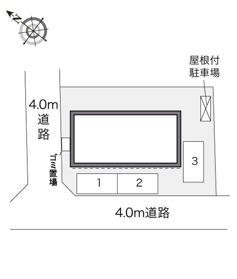 レオパレスプレミール　ラムタ 駐車場