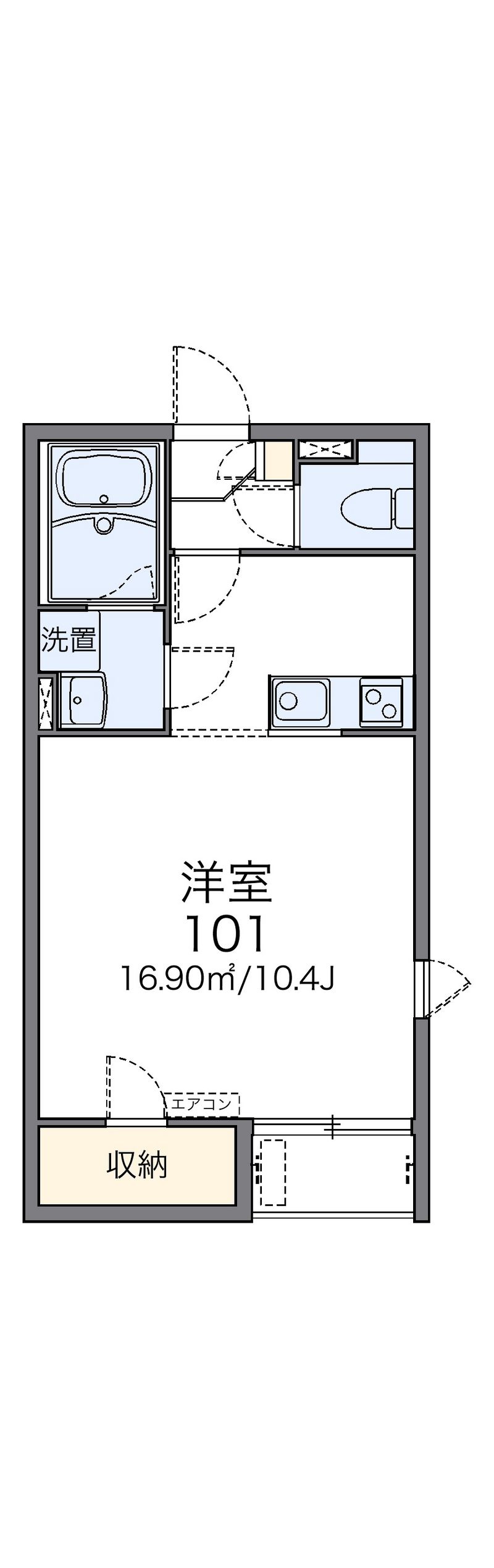 レオネクスト常光寺 間取図