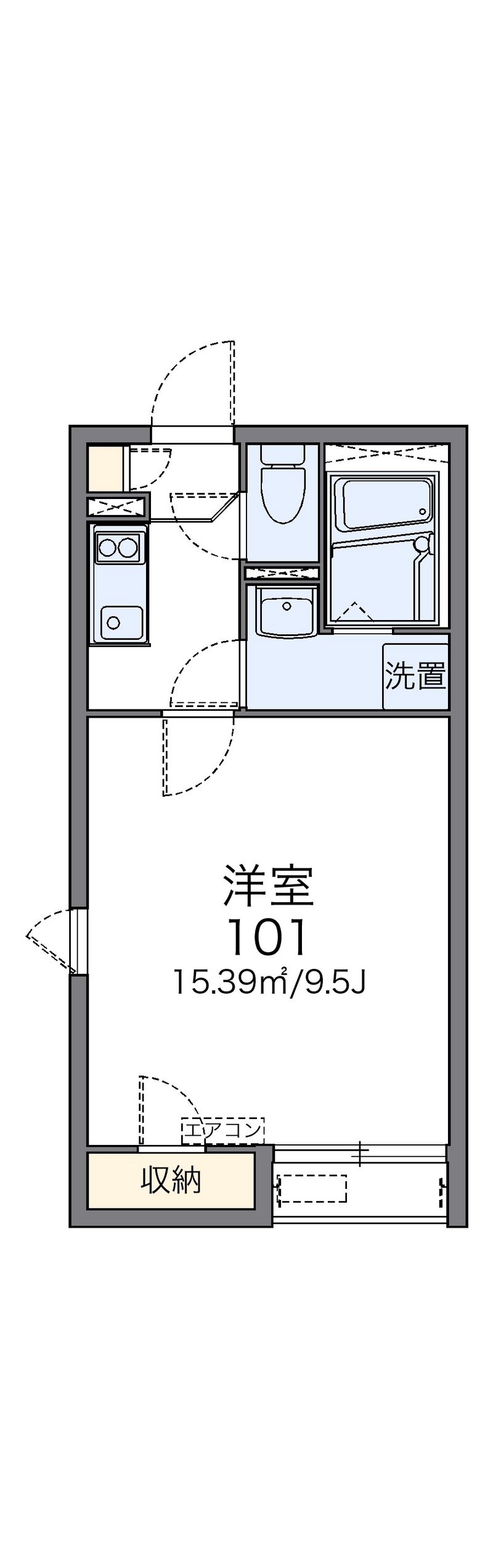レオネクストＳＯＷＡ 間取図
