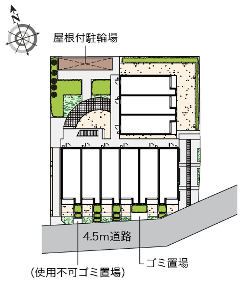 ミランダル　シエル　Ⅱ 配置図