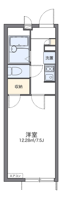 レオパレスｓｋｙ 間取り図