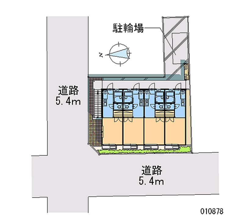 レオパレス井草 区画図