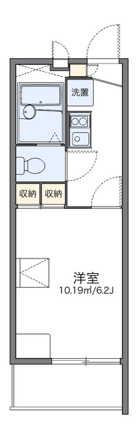 レオパレス今泉 間取り図