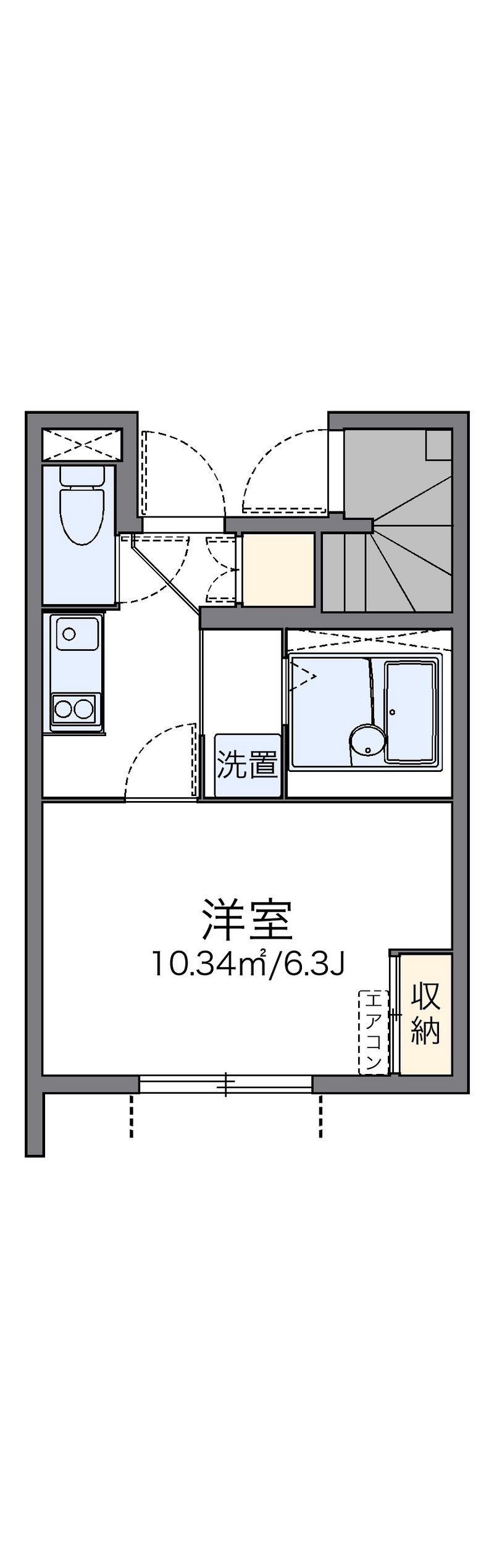 レオネクストルミエール西台Ⅱ 間取図