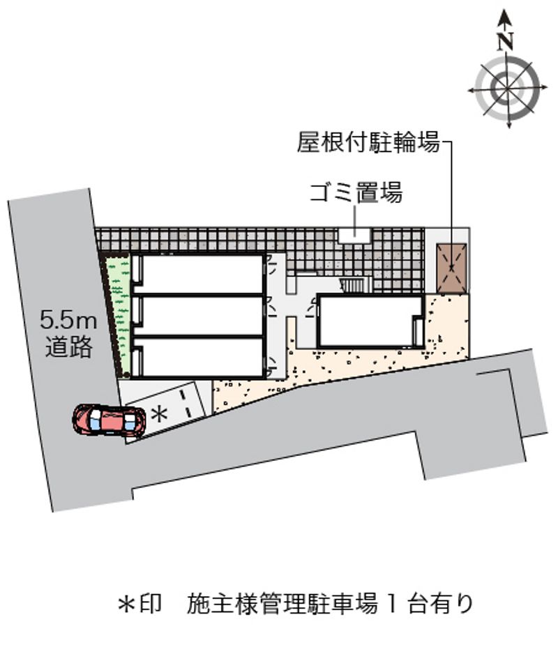 クレイノＮｅｘｕｓ 配置図