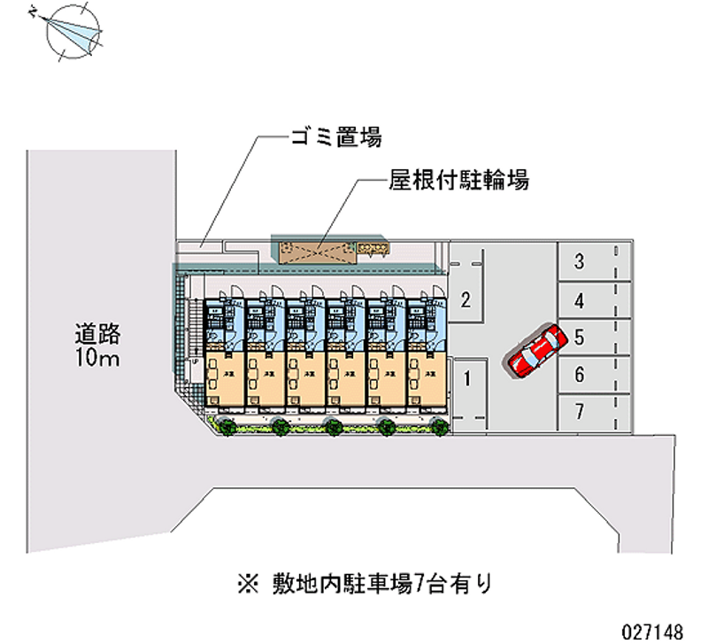 27148 Monthly parking lot