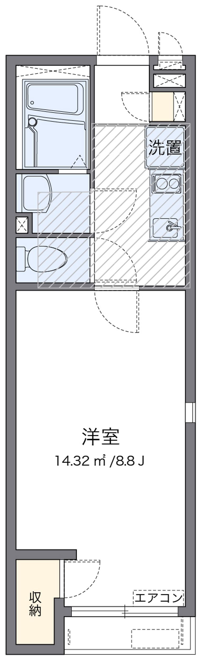 ミランダイーゼル 間取図