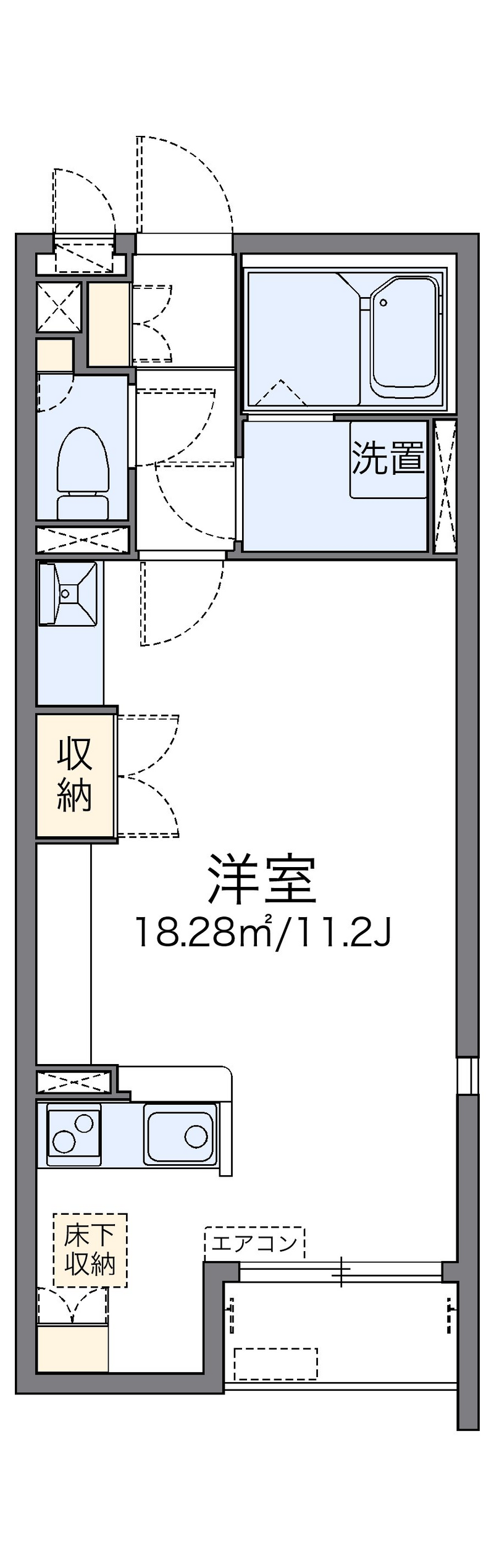 レオネクストオールリバー 間取り