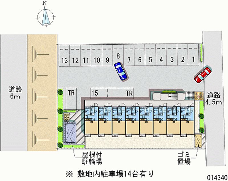 14340月租停車場