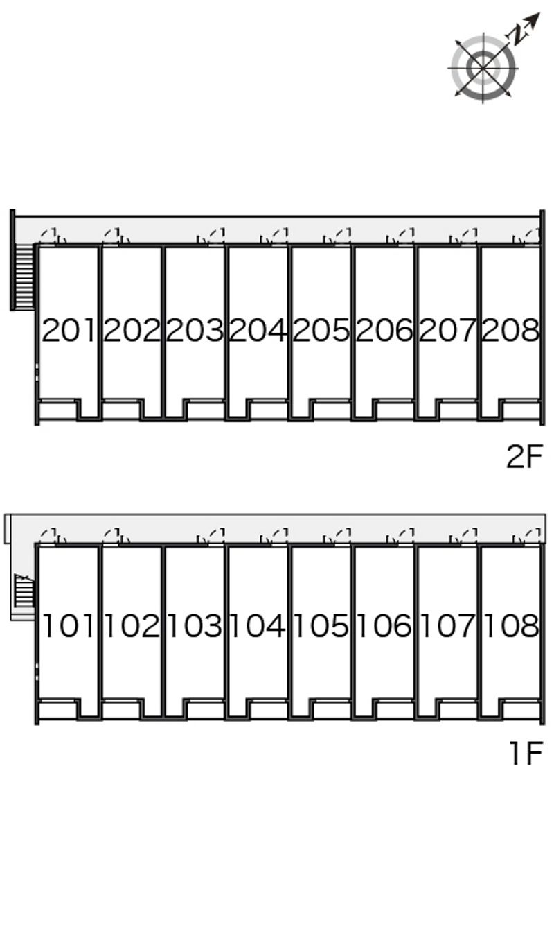 クレイノＹ 間取り配置図