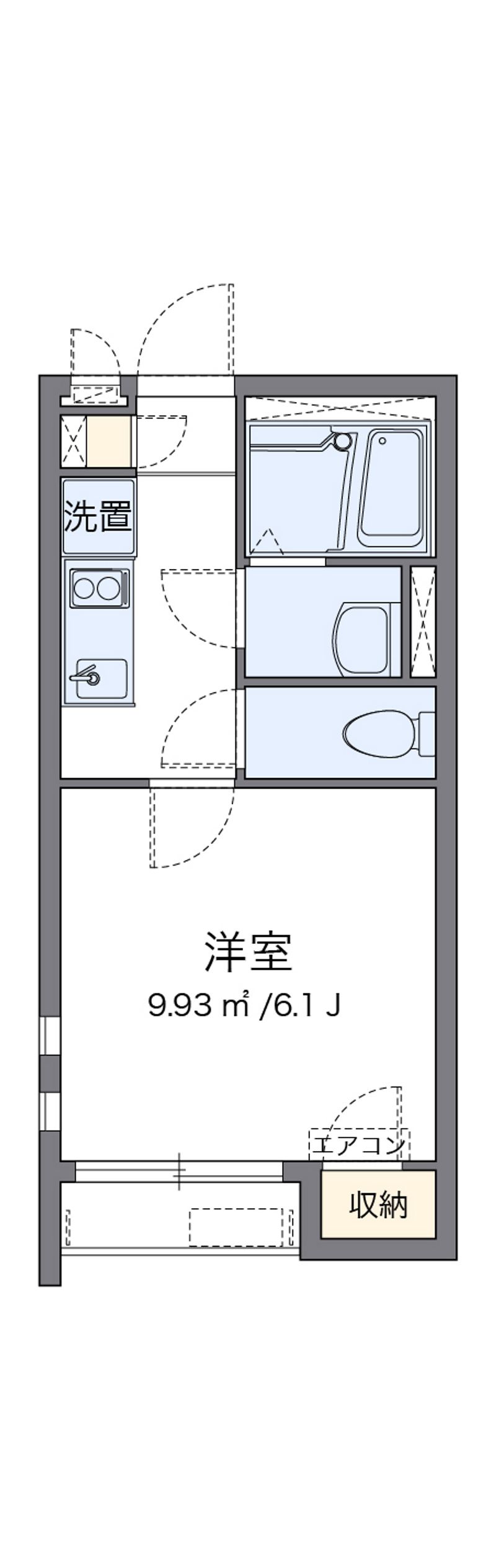 クレイノカトレア 間取図