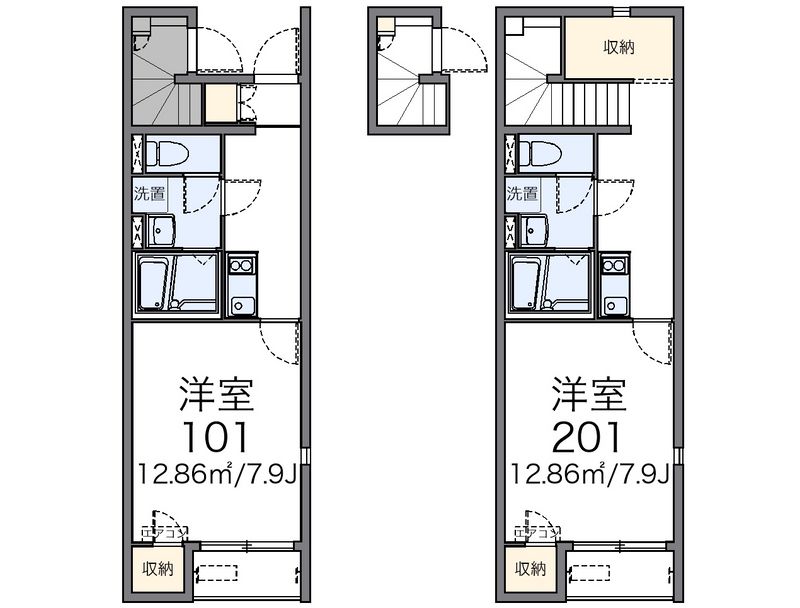 レオネクストＫ 間取図
